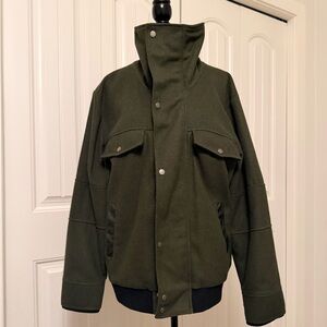 B:Scott Mock Bomber Jacket